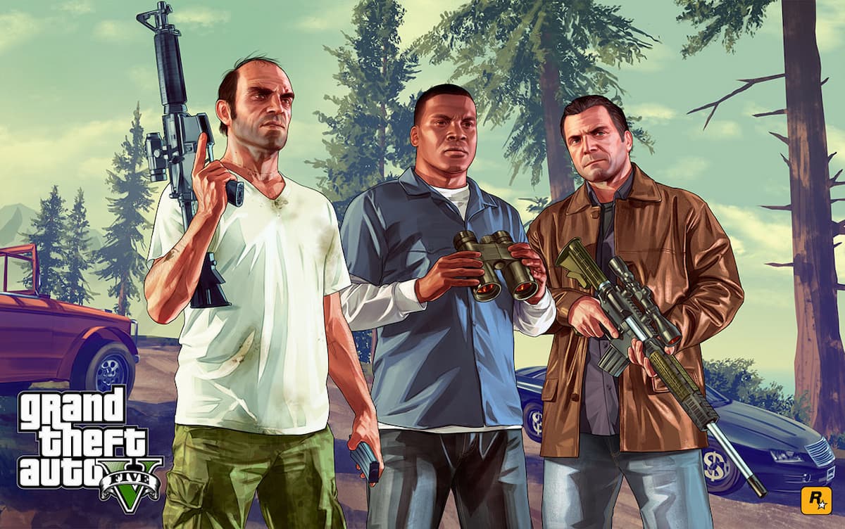 Gta v artwork