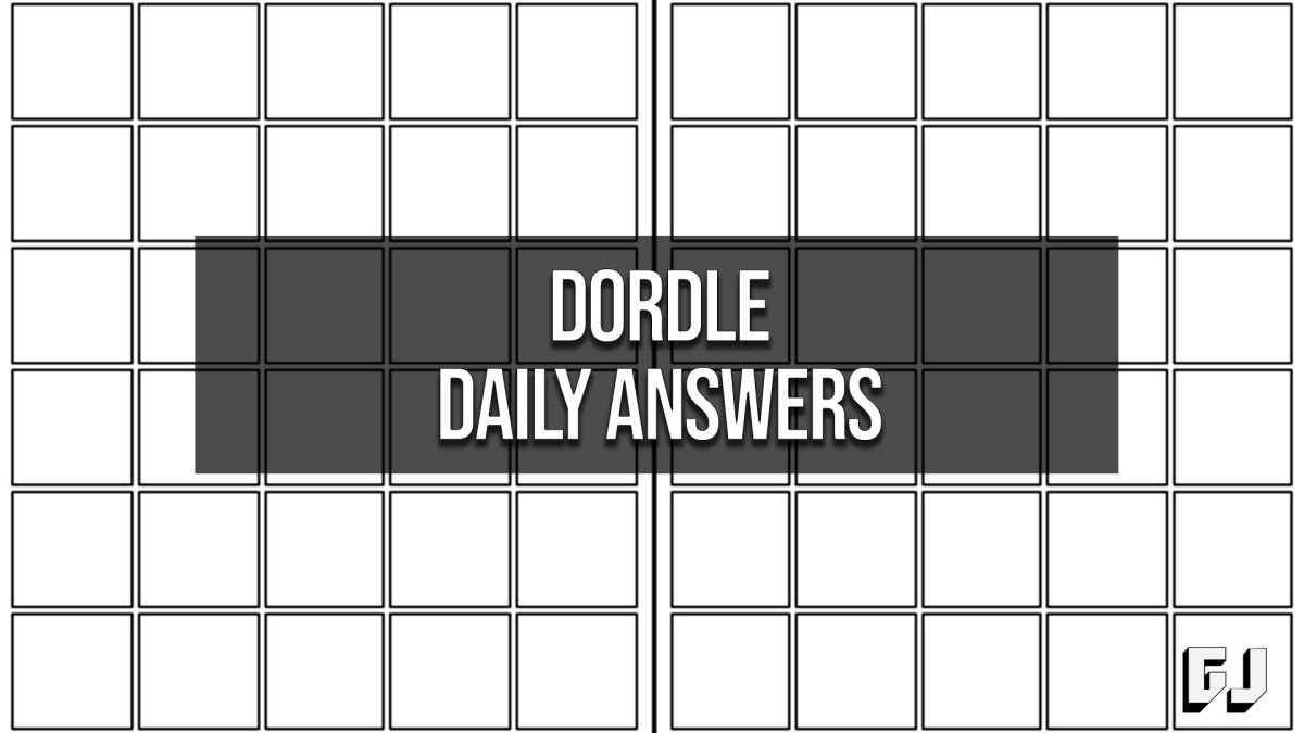 Dordle Answers