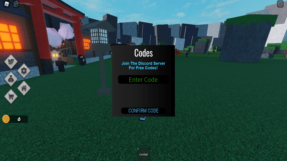 Roblox Jujutsu Tycoon Codes Screen